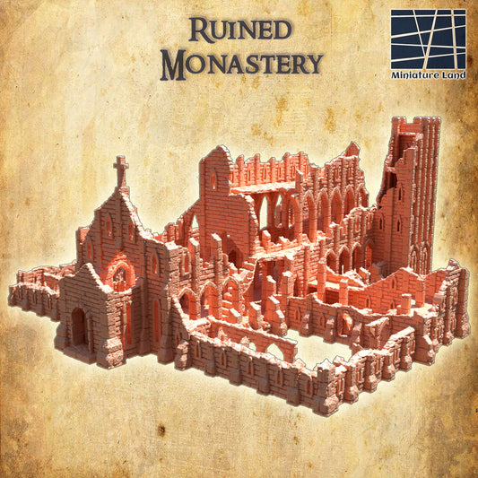 Ruined Monastery - Tabletop Terrain