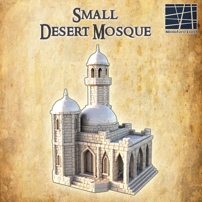 Small Desert Mosque - Tabletop Terrain