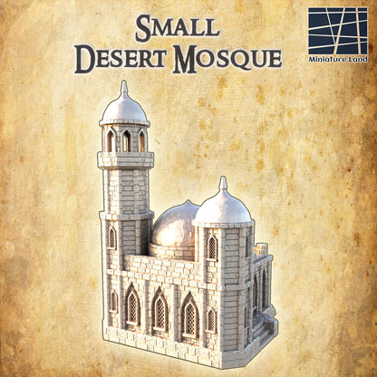 Small Desert Mosque - Tabletop Terrain