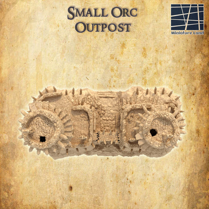 Small Orc Outpost- Tabletop Terrain