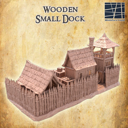Small Wooden Dock - Tabletop Terrain