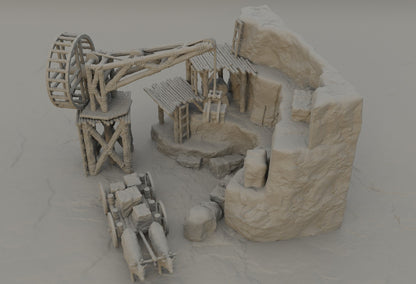 Small Stone Quarry - Tabletop Terrain