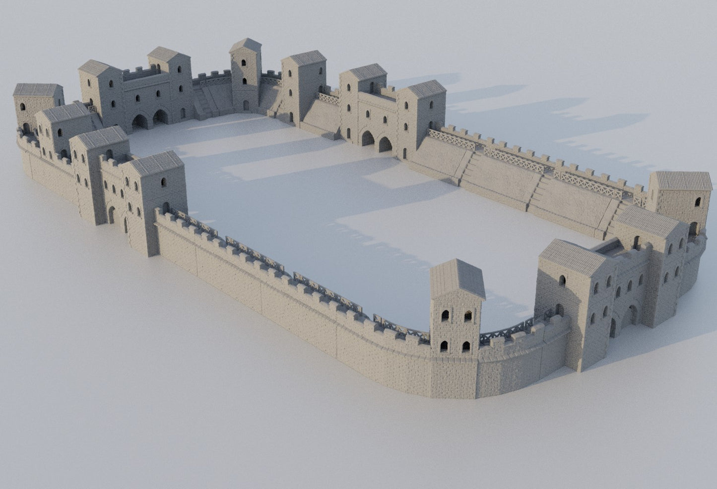 Roman Fort - Tabletop Terrain