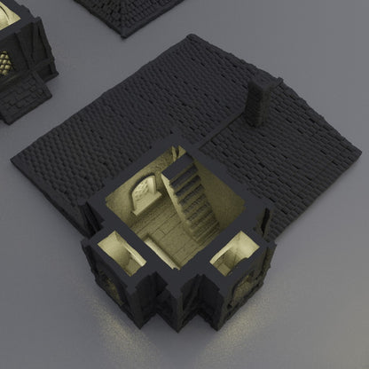 Small Village Prison - Tabletop Terrain