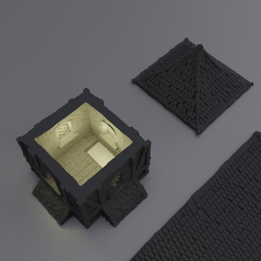 Small Village Prison - Tabletop Terrain