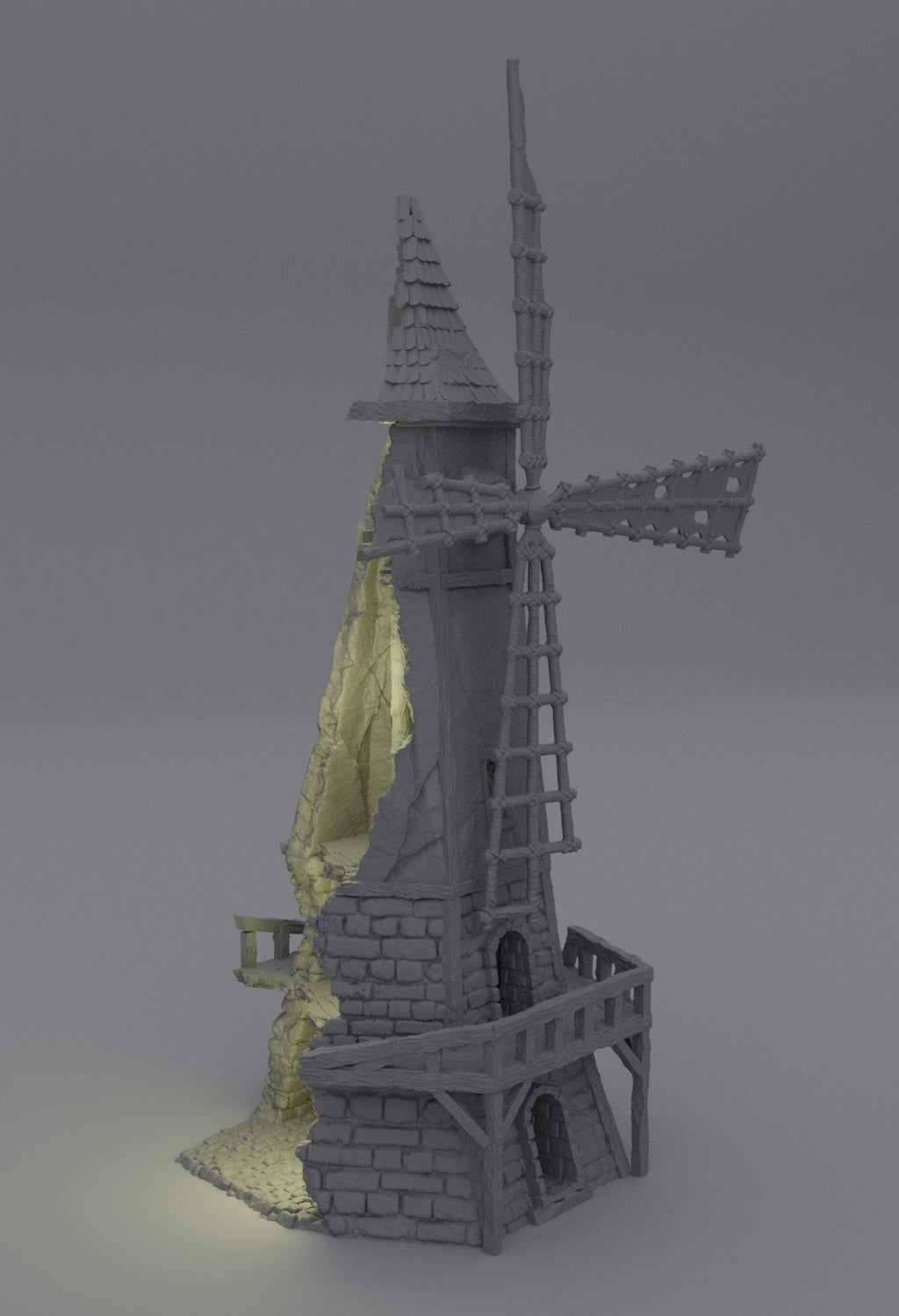 Ruined Windmill