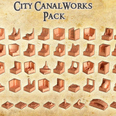 City CanalWorks Pack - Tabletop Terrain - Large Underground Sewer