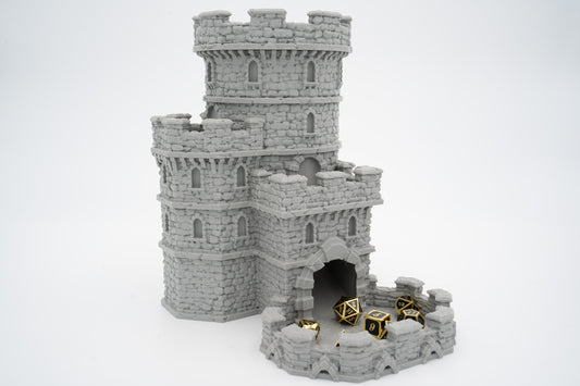 Dice Tower, Modular Dice Tower for DnD, Dark Realms Dice Tower