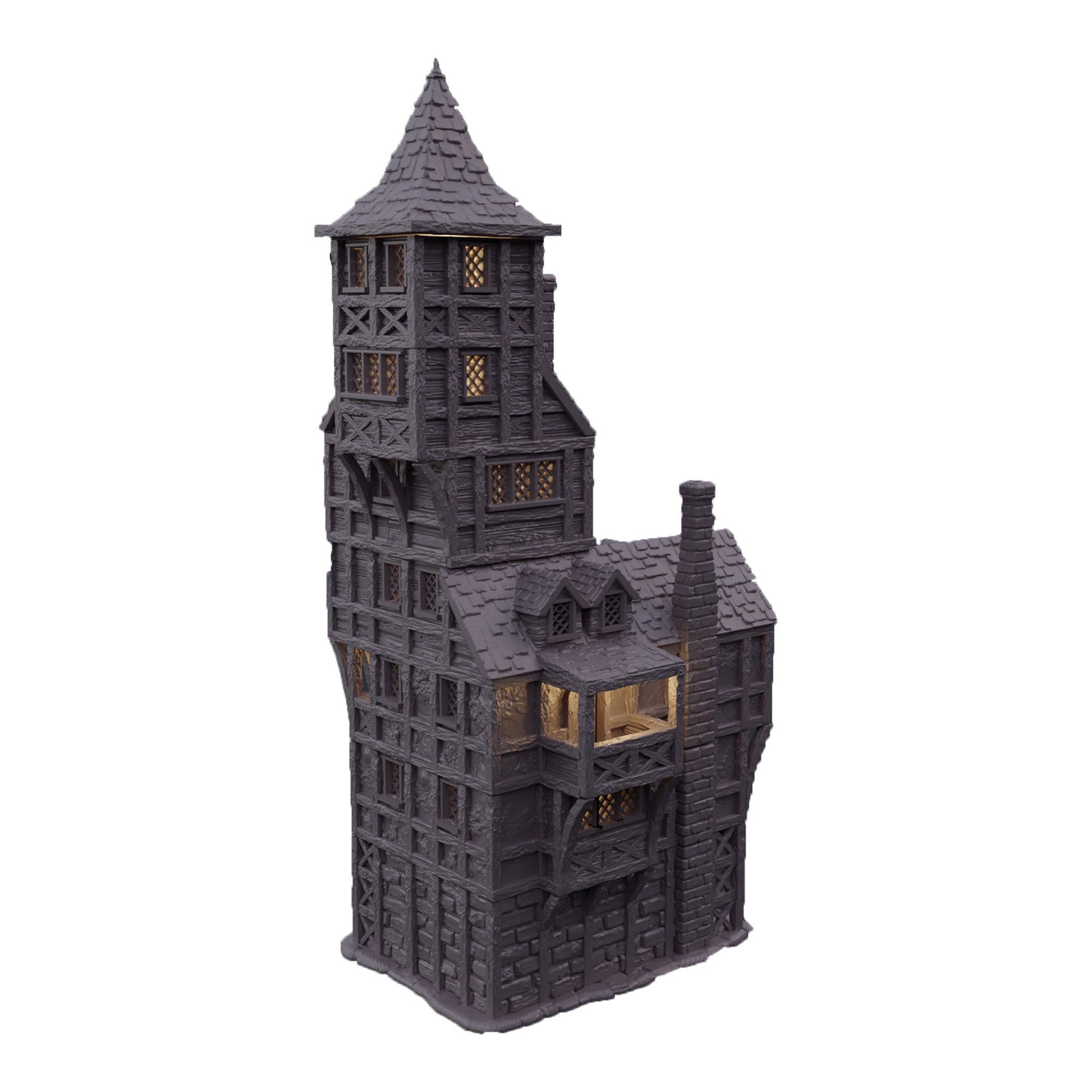 Medieval High House Terrain, Medieval City Noble House Terrain for DnD, Dungeons and Dragons Medieval Home