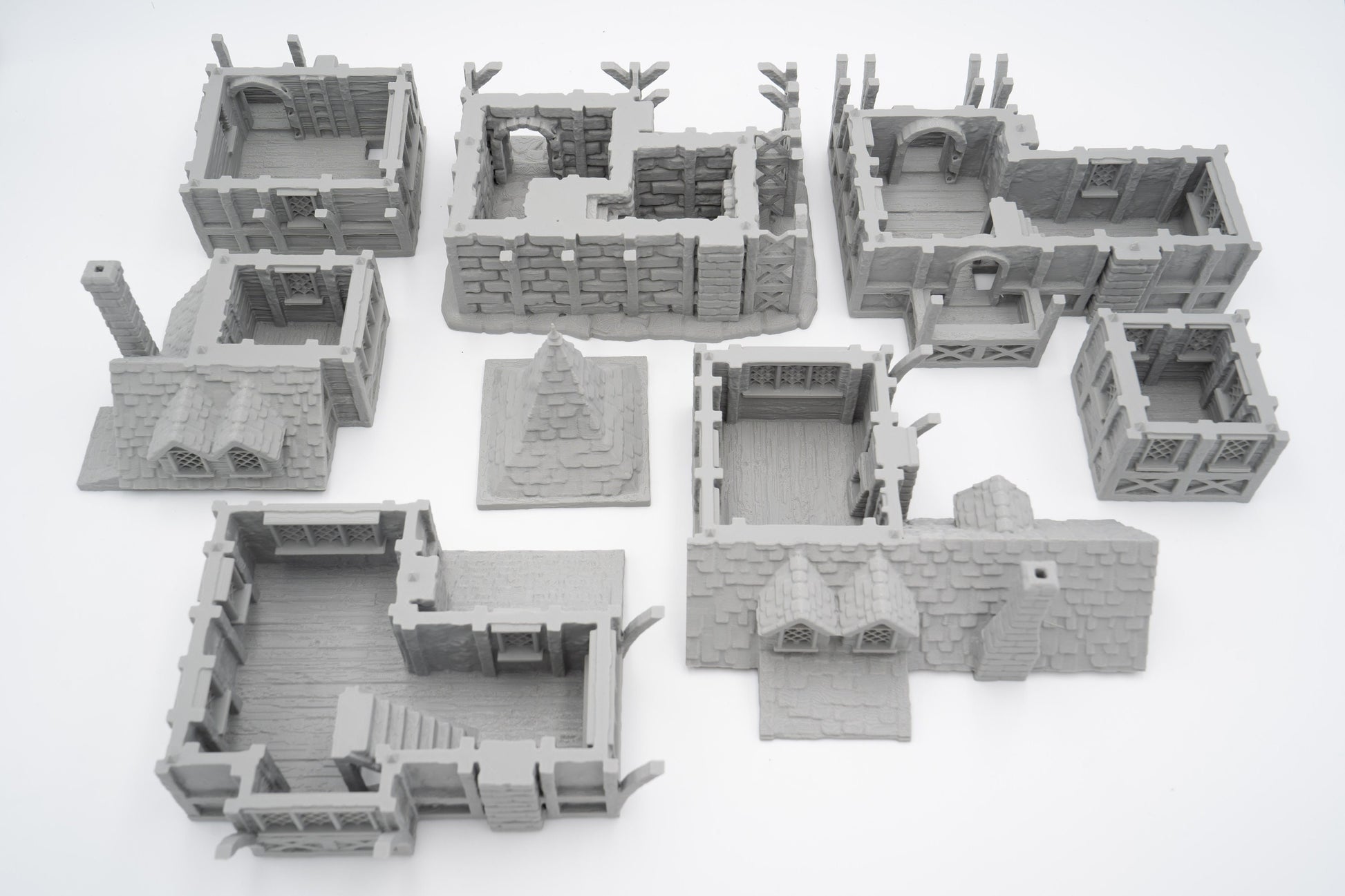 Medieval High House Terrain, Medieval City Noble House Terrain for DnD, Dungeons and Dragons Medieval Home